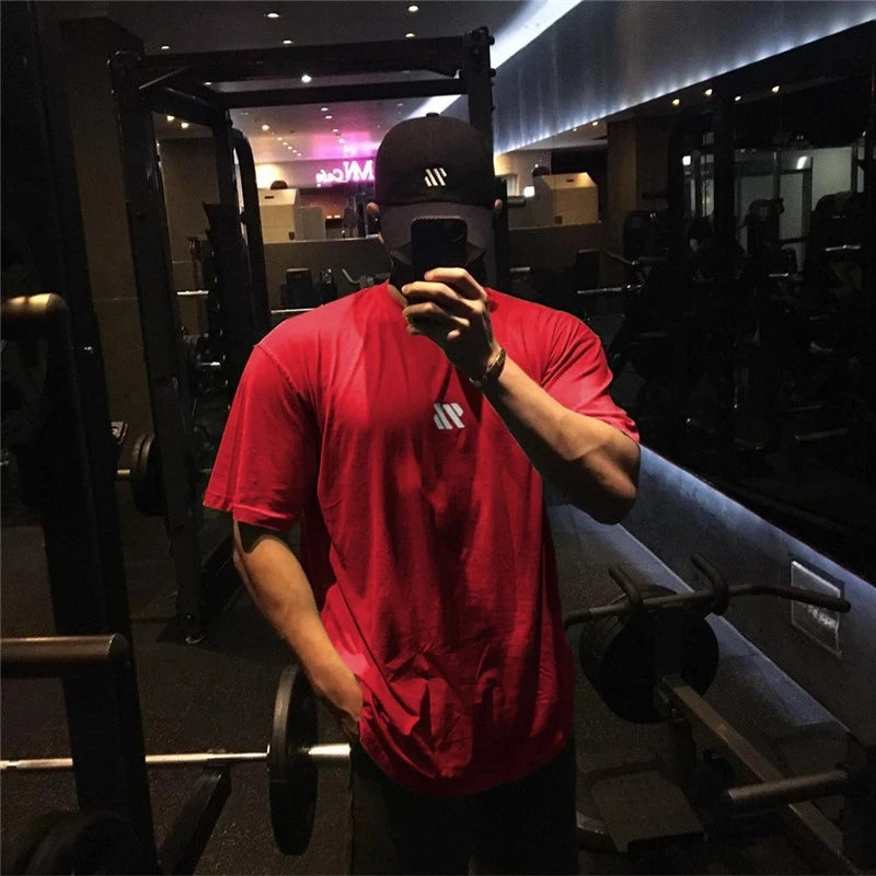 Camiseta algodão fitness