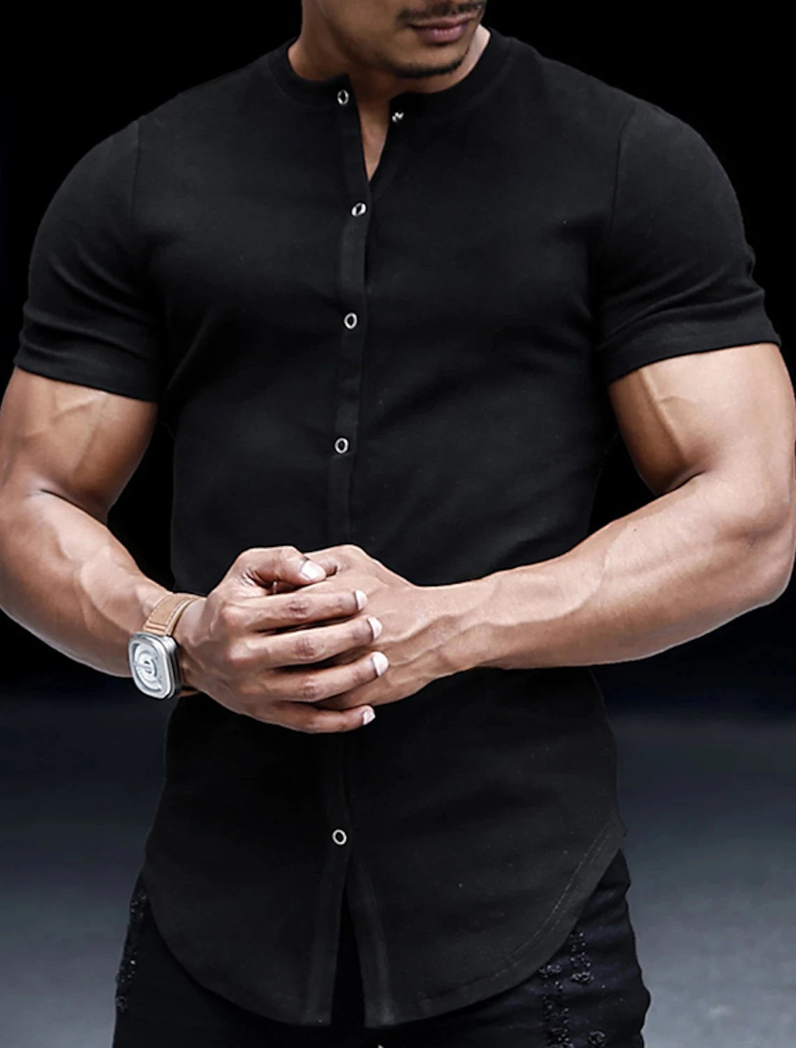 Camisa gola padre
